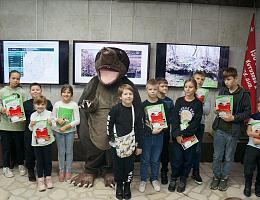 Поездка учеников начальной школы на выставку "Особо охраняемые территории Калужской области"